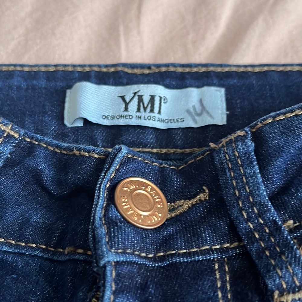YMI Wide Leg Flare Jeans - Picture 3 of 8